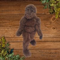 Plush Bigfoot doll
