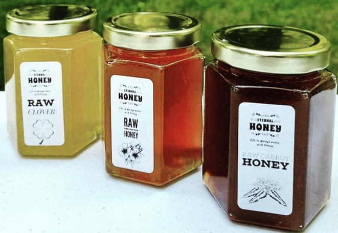 Northwest Honey sampler featured in Los Andes Shop Friendsgiving Gift Guide